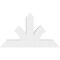 Ekena Millwork Richland Architectural Grade PVC Gable Bracket, 48"W x 28"H x 4"D x 6"F, 14/12 Pitch GBP048X28X0406RIC00 - alternate 3